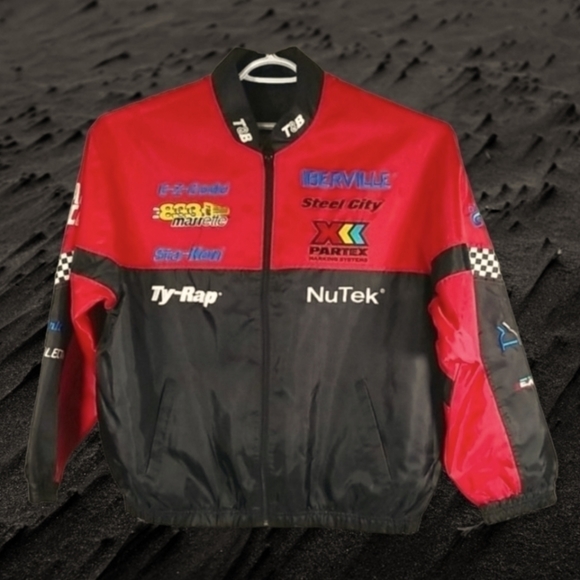 Saxon Extreme Wear Men's Jacket Size XL Motorsport Advertising - Picture 1 of 7